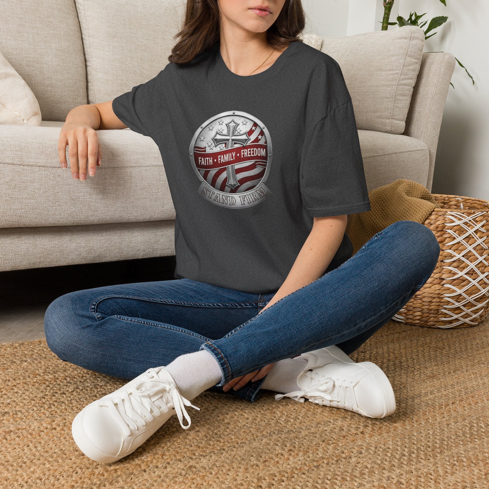 Stand Firm | Faith • Family • Freedom T-Shirt