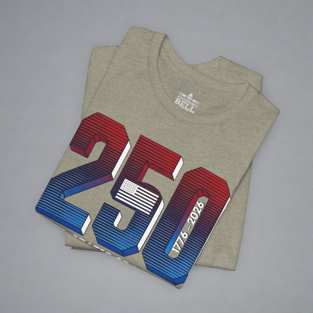 USA 250 — A Nation Built to Last T-Shirt