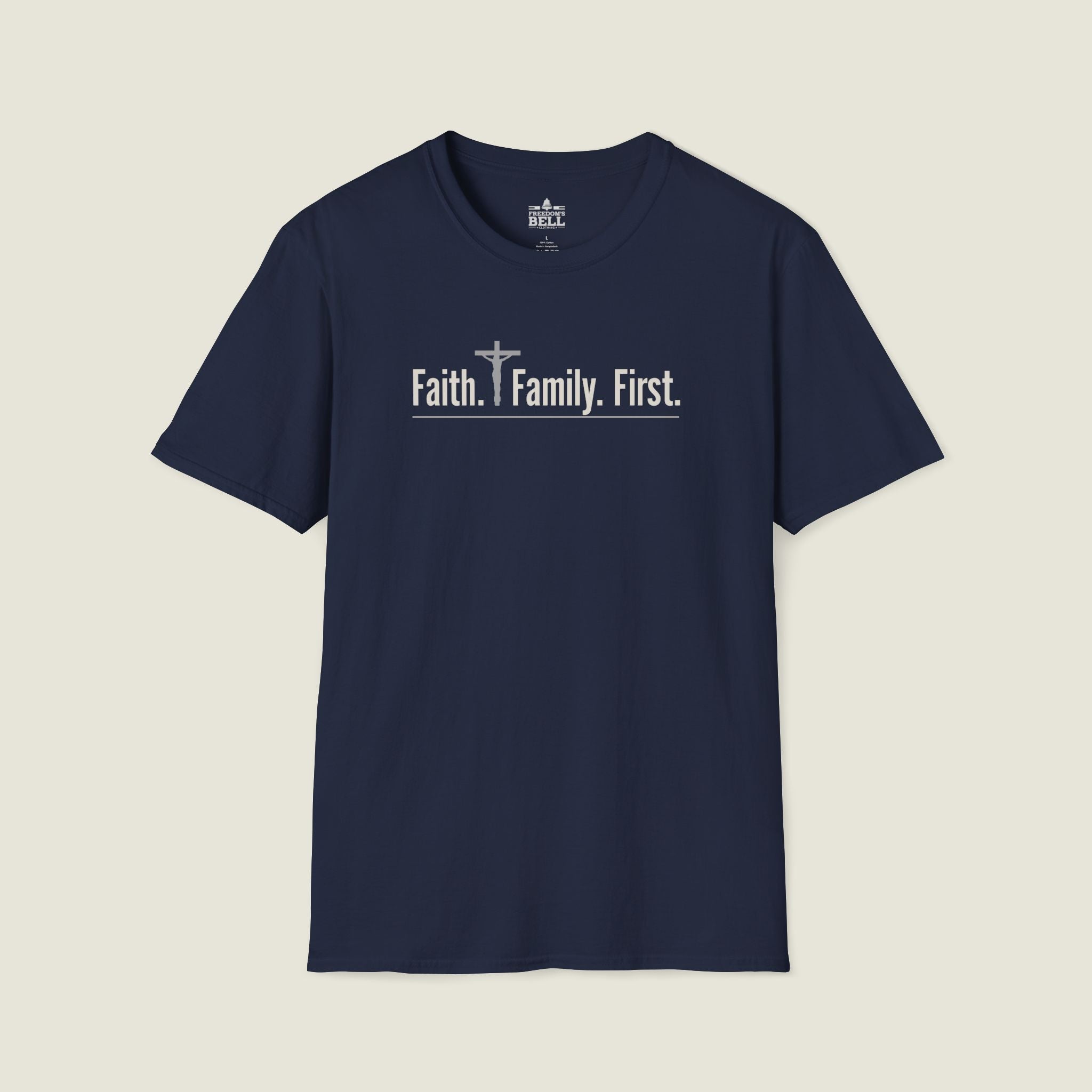 Faith. Family. First. | Faith Series T-Shirt