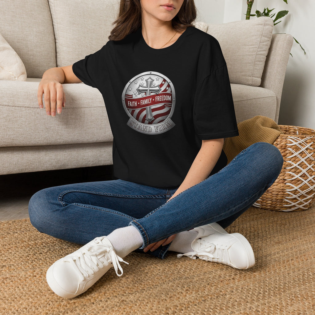 Stand Firm | Faith • Family • Freedom T-Shirt
