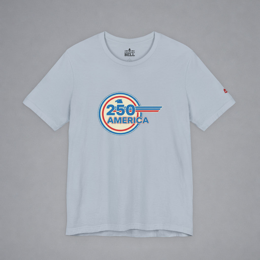 250 America Retro Lines Badge