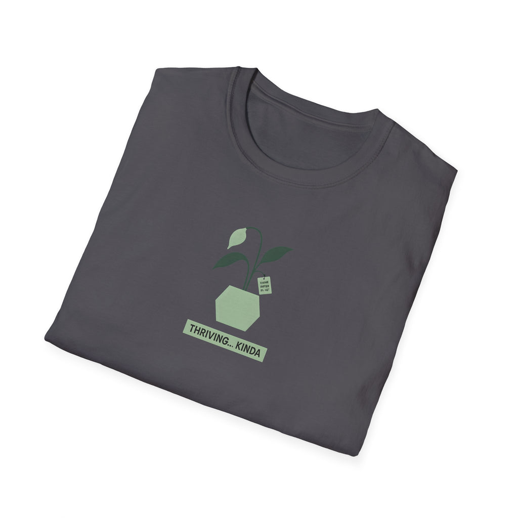 Thriving Plant Illustration T-Shirt