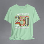 America’s 250th Anniversary T-Shirt – Bold Patriotic 250 Graphic