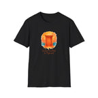 Wooden Door Illustration T-Shirt