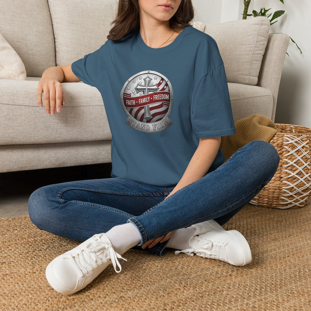 Stand Firm | Faith • Family • Freedom T-Shirt