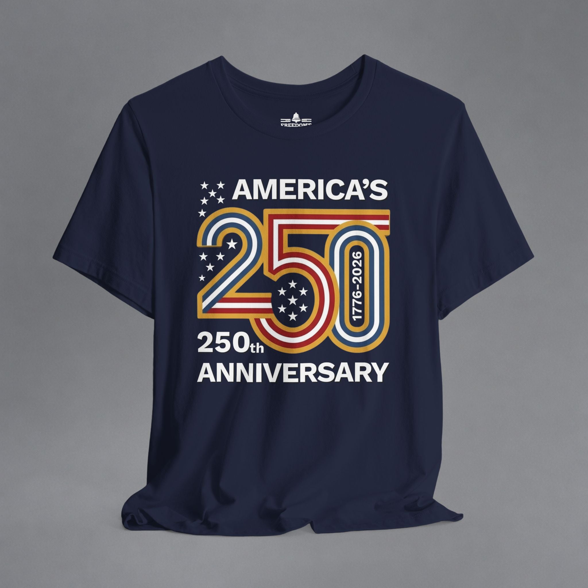 America’s 250th Anniversary T-Shirt – Bold Patriotic 250 Graphic