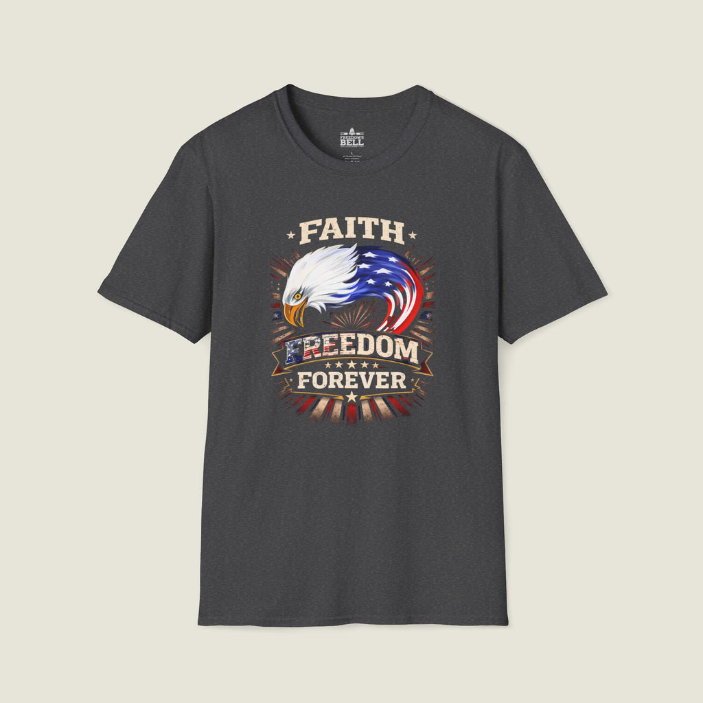 Faith Freedom Forever Eagle - Patriotic Heritage