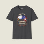 Faith Freedom Forever Eagle - Patriotic Heritage