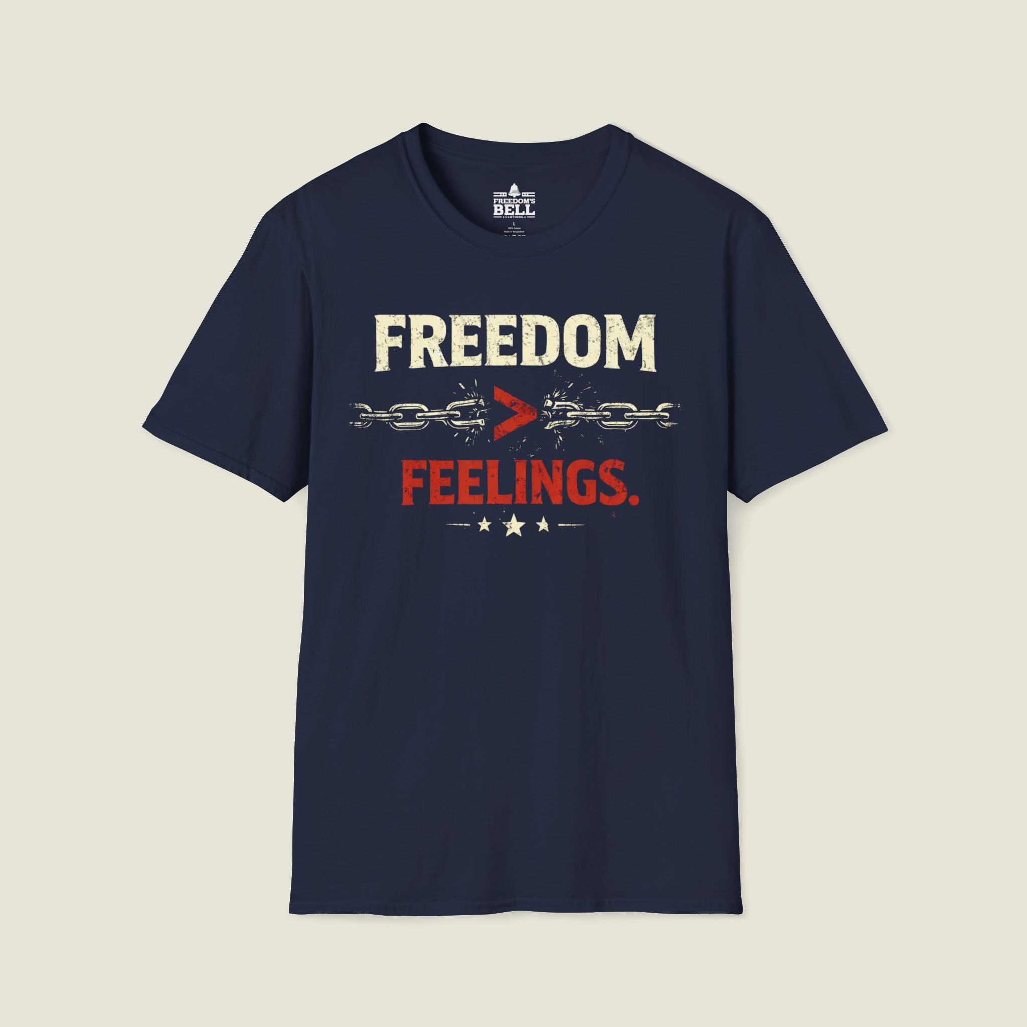 Freedom Over Feelings T-Shirt - Truth Over Emotion