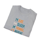 Eat Sleep Travel Repeat T-Shirt
