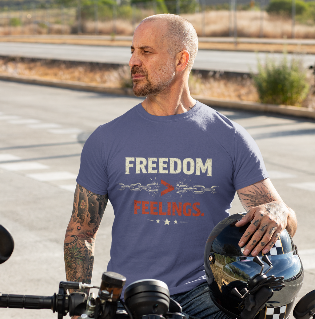 Freedom Over Feelings T-Shirt - Truth Over Emotion