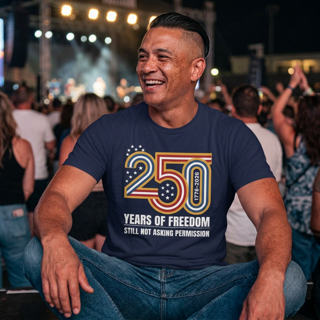 Still Not Asking Permission — 250 Years of Freedom T-Shirt