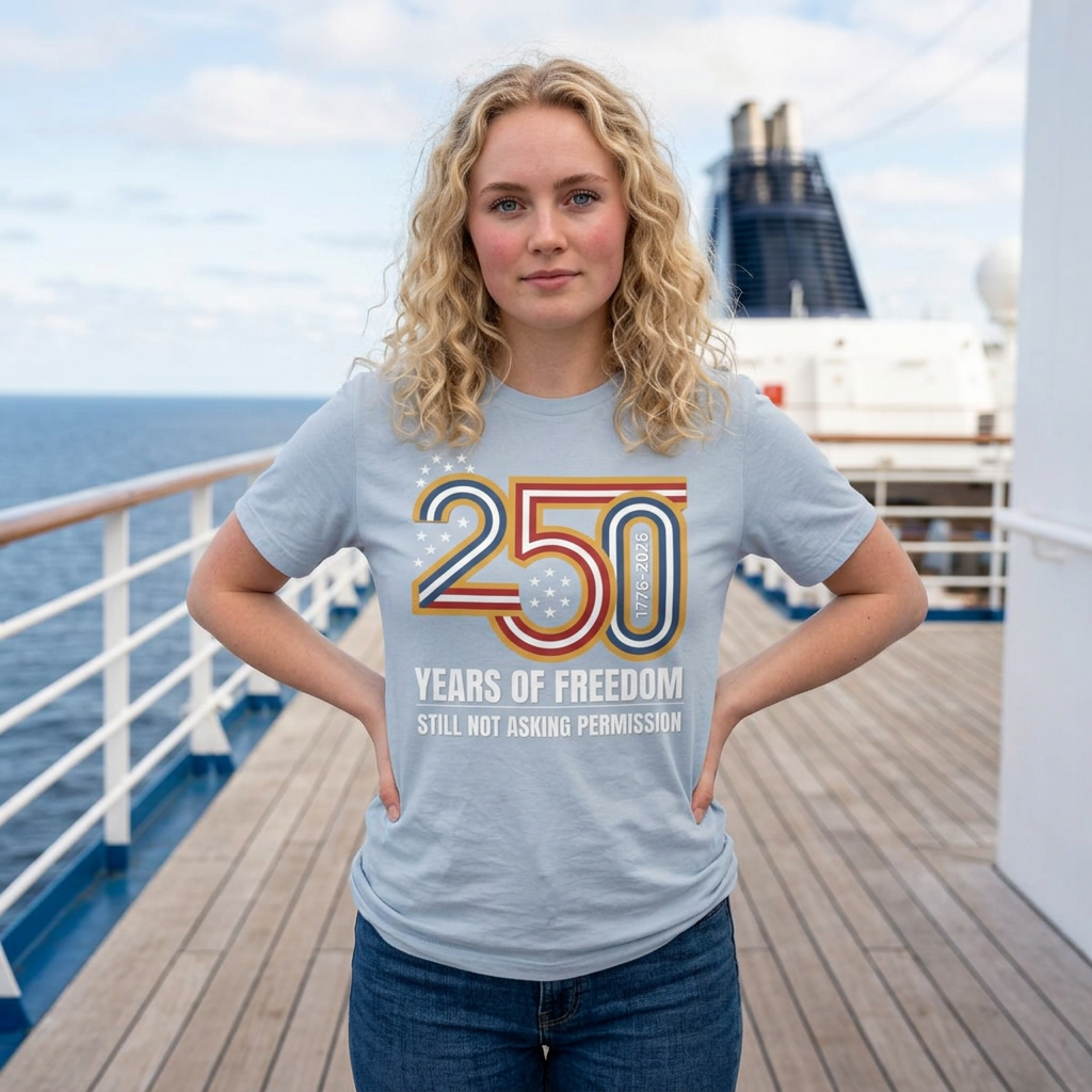 Still Not Asking Permission — 250 Years of Freedom T-Shirt