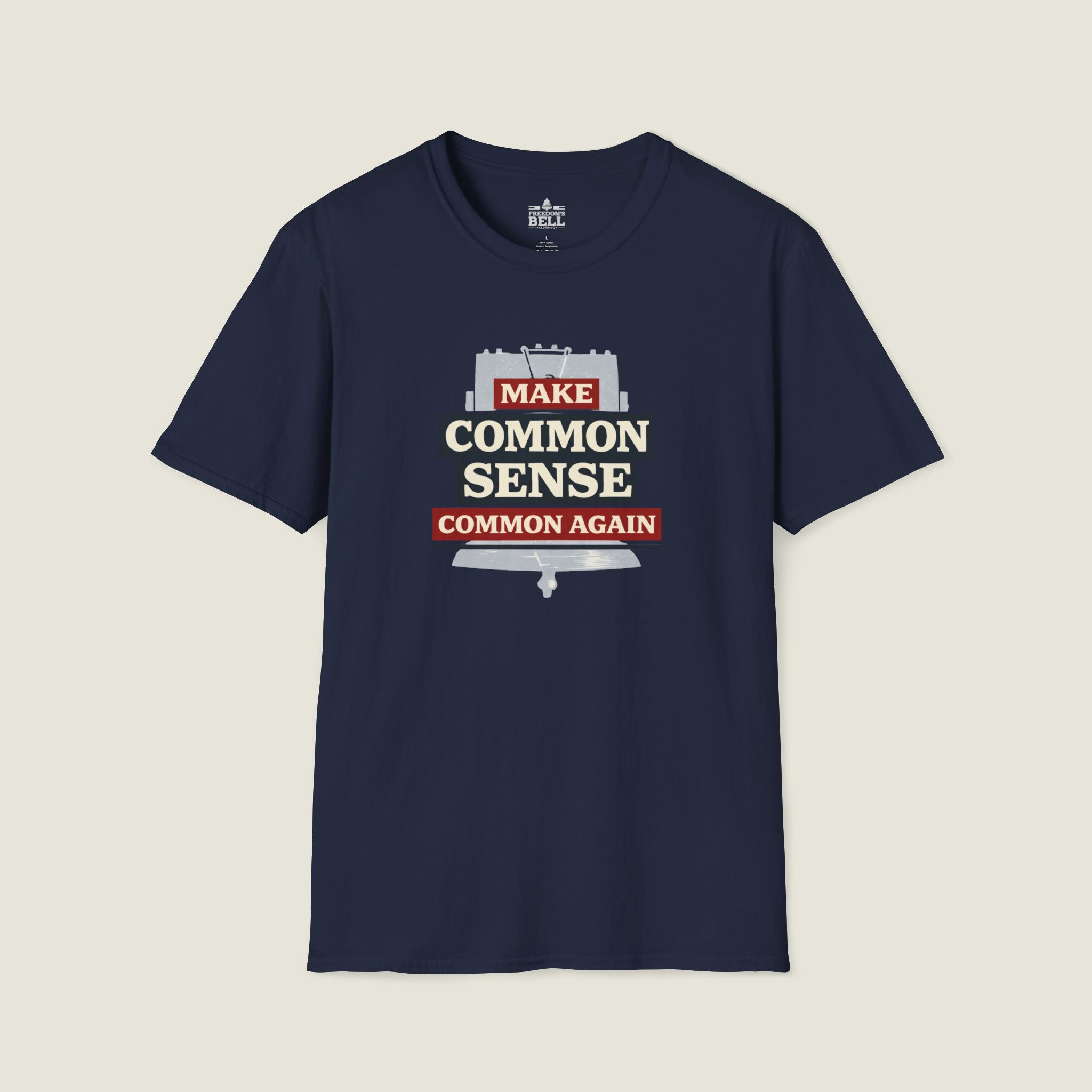 Make Common Sense Common Again - Dark T-Shirt | Heritage Patriot Collection