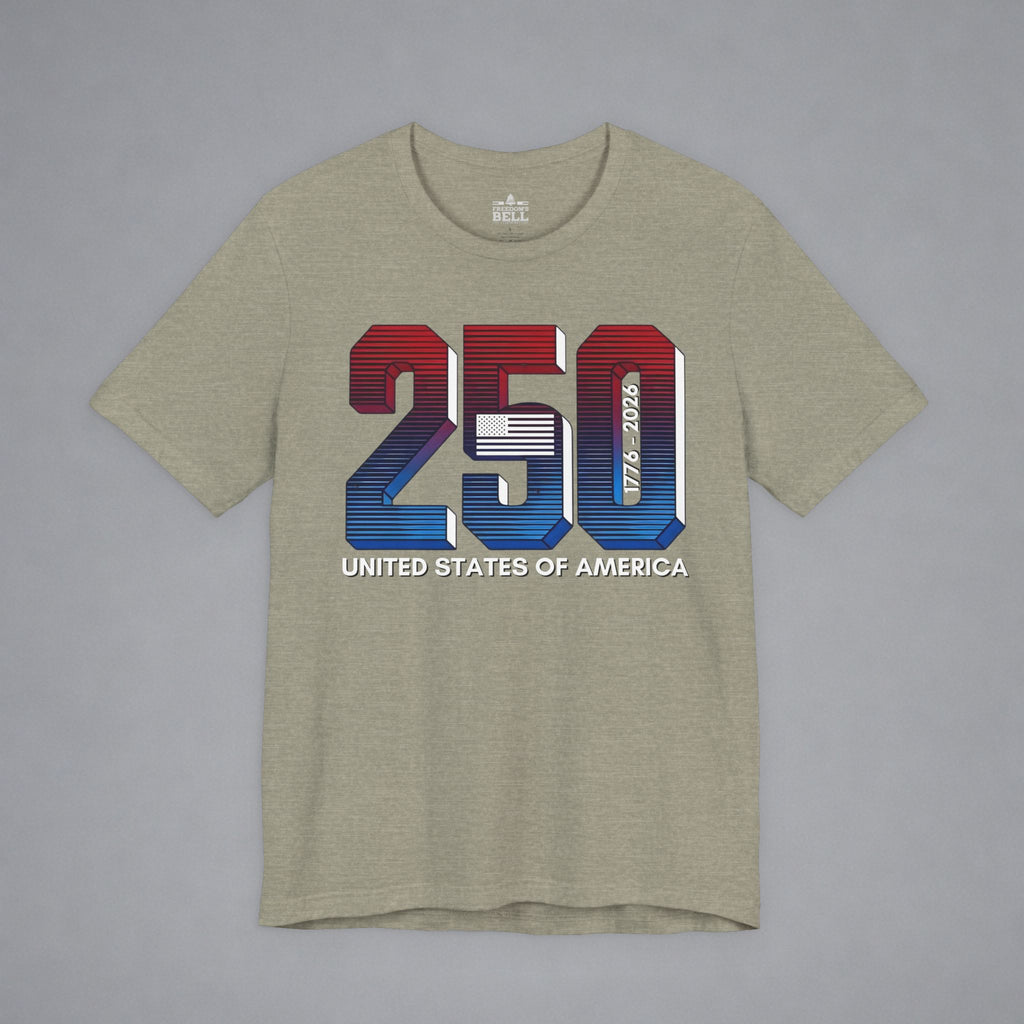 USA 250 — A Nation Built to Last T-Shirt