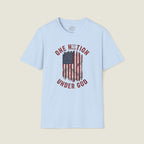 One Nation Under God - Distressed Flag Christian