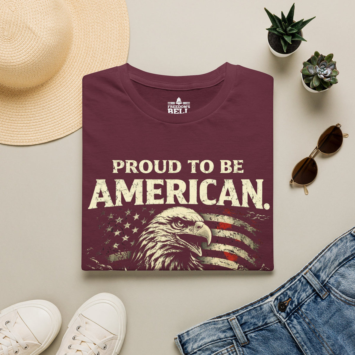 Proud American Not Sorry T-Shirt - Unapologetic Patriot