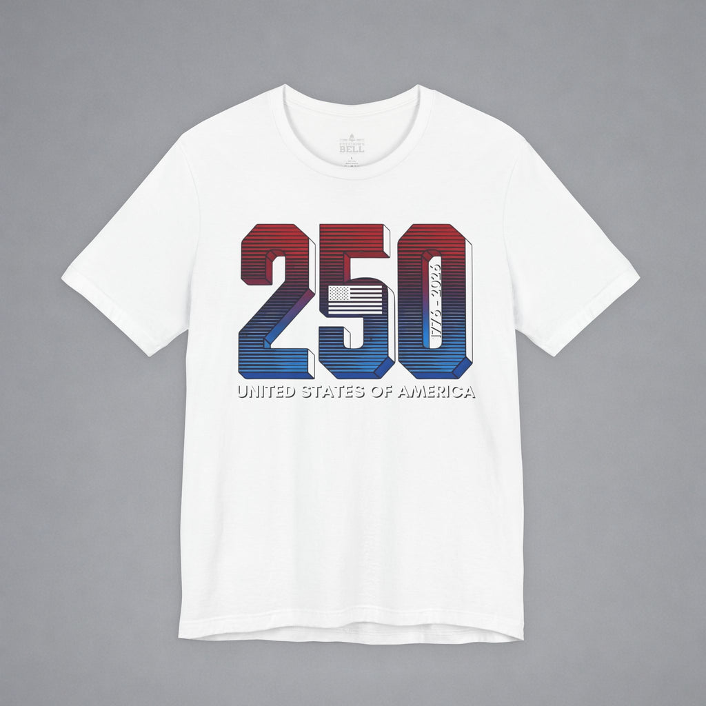 USA 250 — A Nation Built to Last T-Shirt