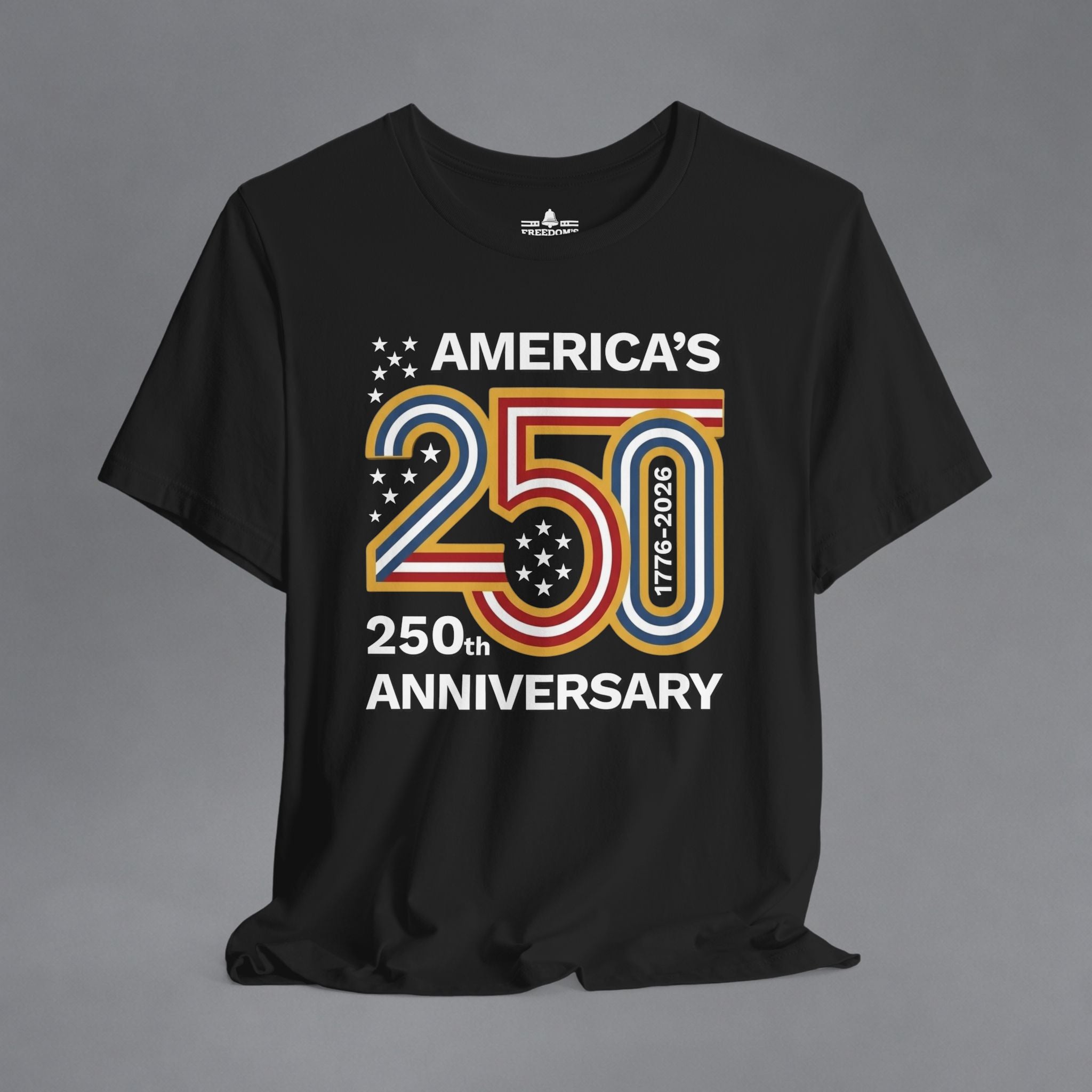 America’s 250th Anniversary T-Shirt – Bold Patriotic 250 Graphic