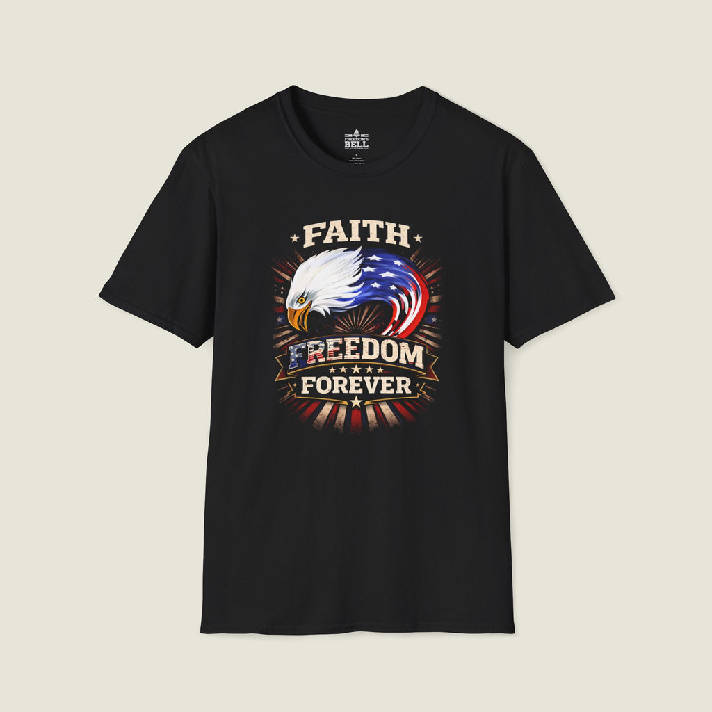 Faith Freedom Forever Eagle - Patriotic Heritage