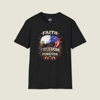 Faith Freedom Forever Eagle - Patriotic Heritage