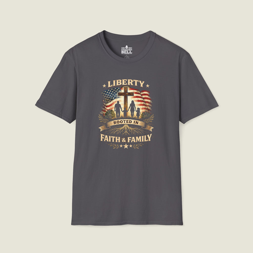 Liberty Rooted in Faith & Family T-Shirt