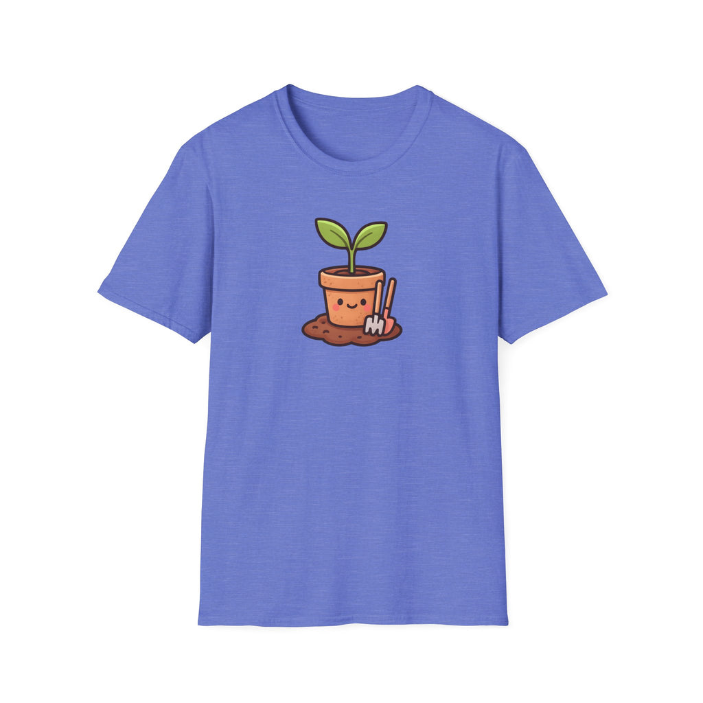 Smiling Plant in Pot T-Shirt