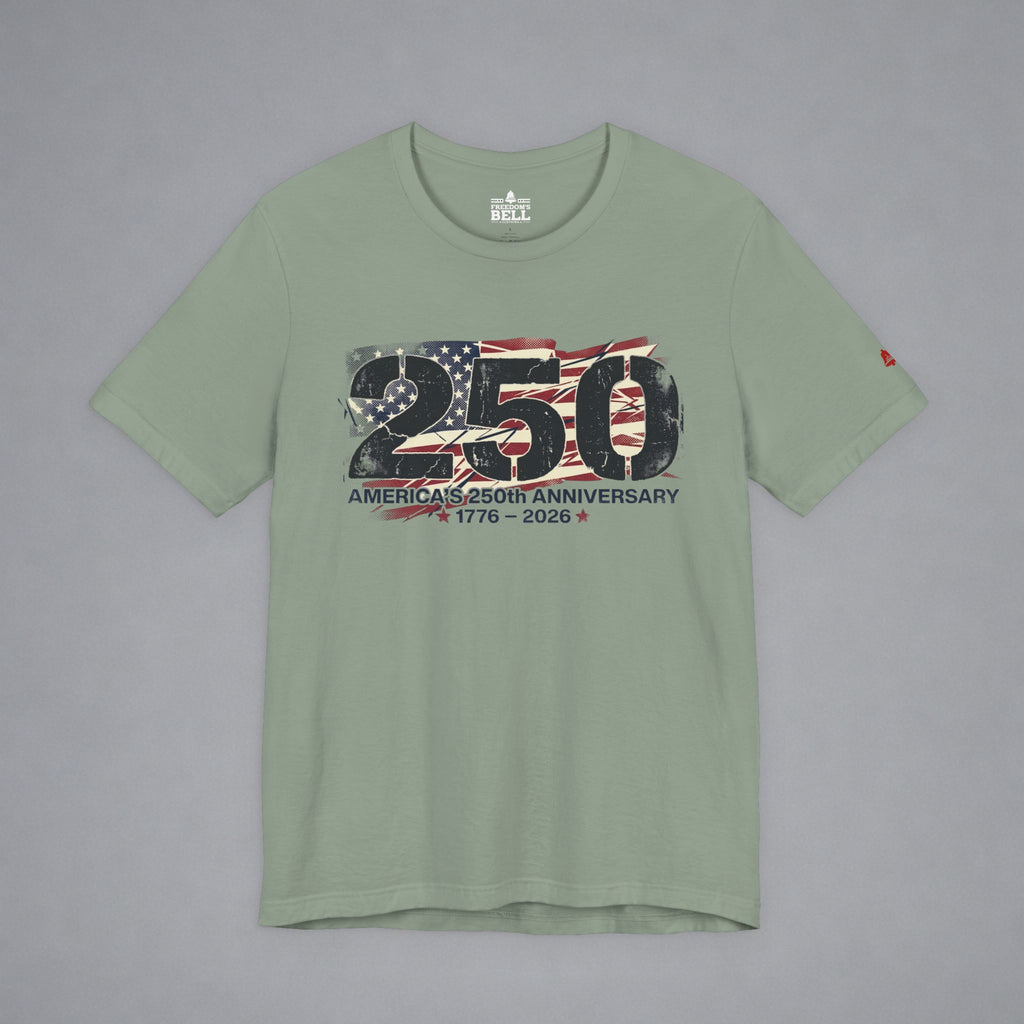 AMERICA'S 250TH WITH FLAG