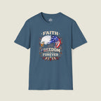 Faith Freedom Forever Eagle - Patriotic Heritage