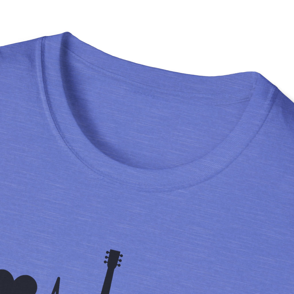 Heartbeat Guitar Music T-Shirt