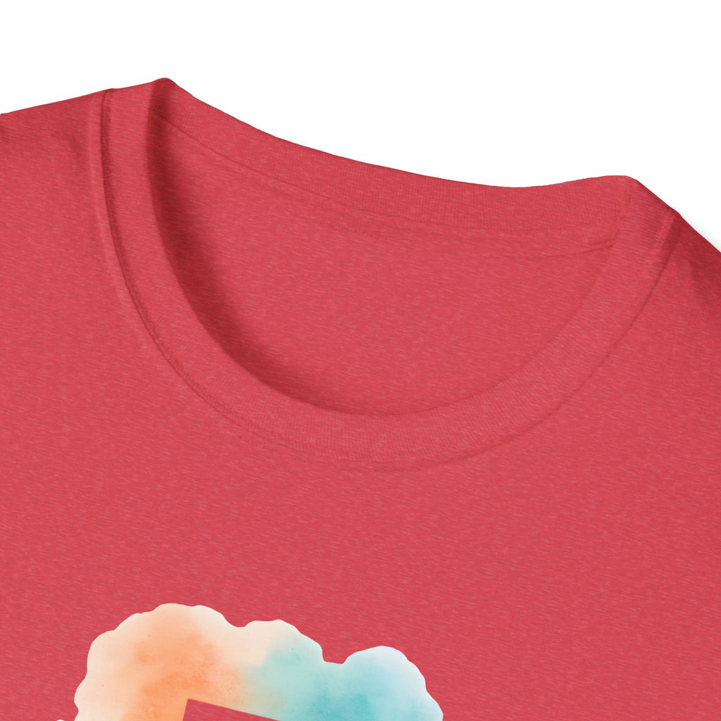 Watercolor Photo Frame T-Shirt