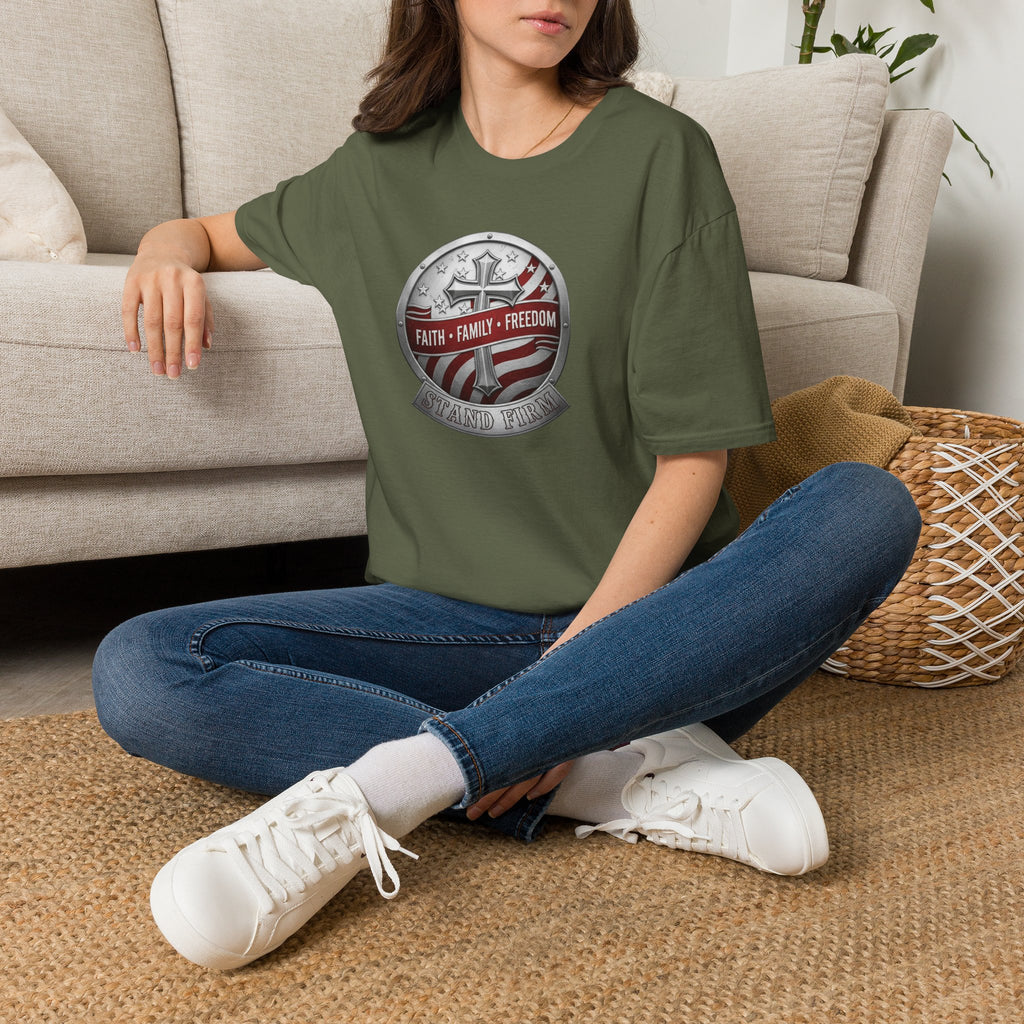 Stand Firm | Faith • Family • Freedom T-Shirt