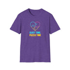 Puzzle Time Neon Heart T-Shirt