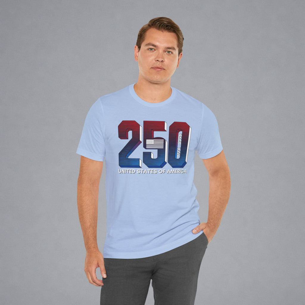 USA 250 — A Nation Built to Last T-Shirt