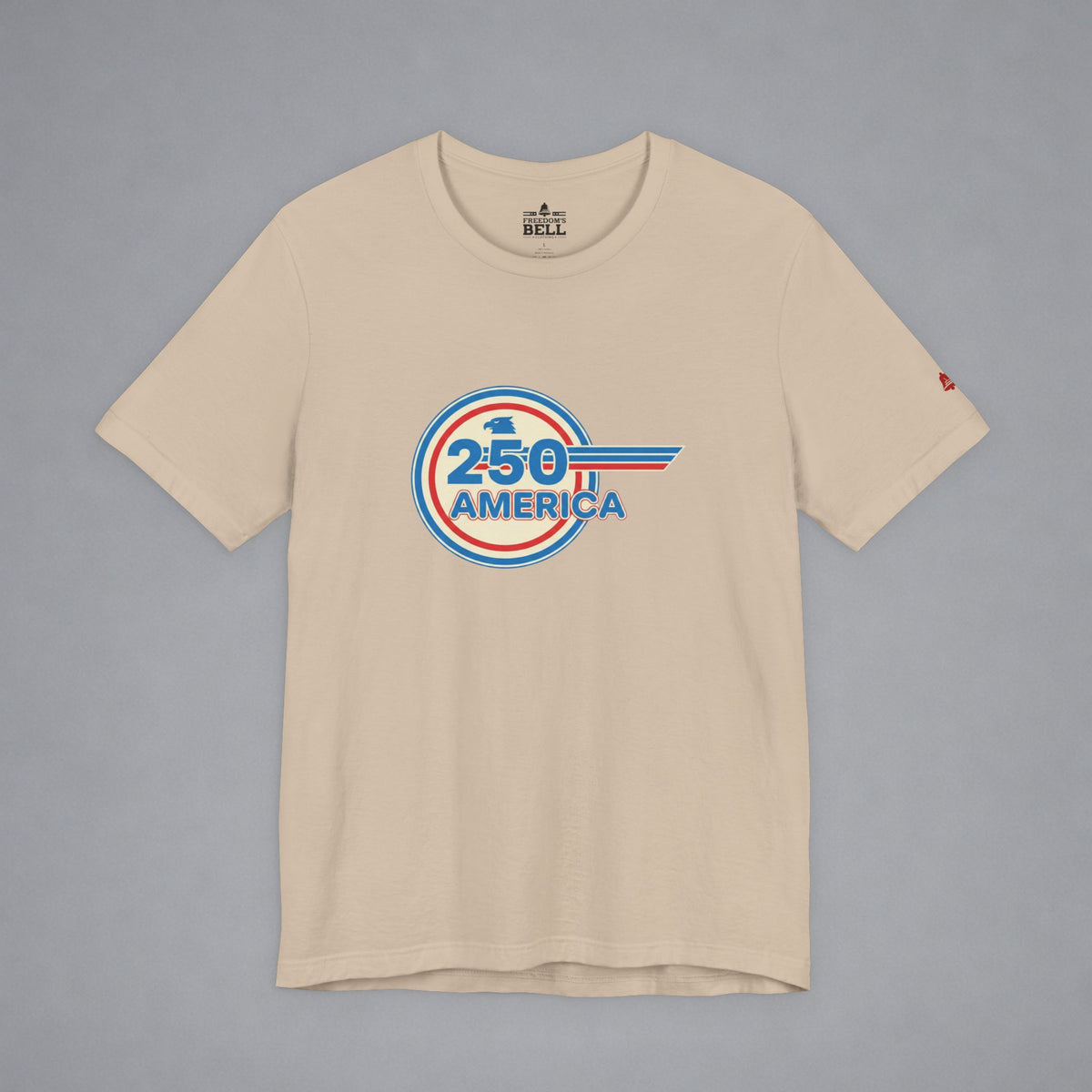 250 America Retro Lines Badge