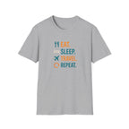 Eat Sleep Travel Repeat T-Shirt