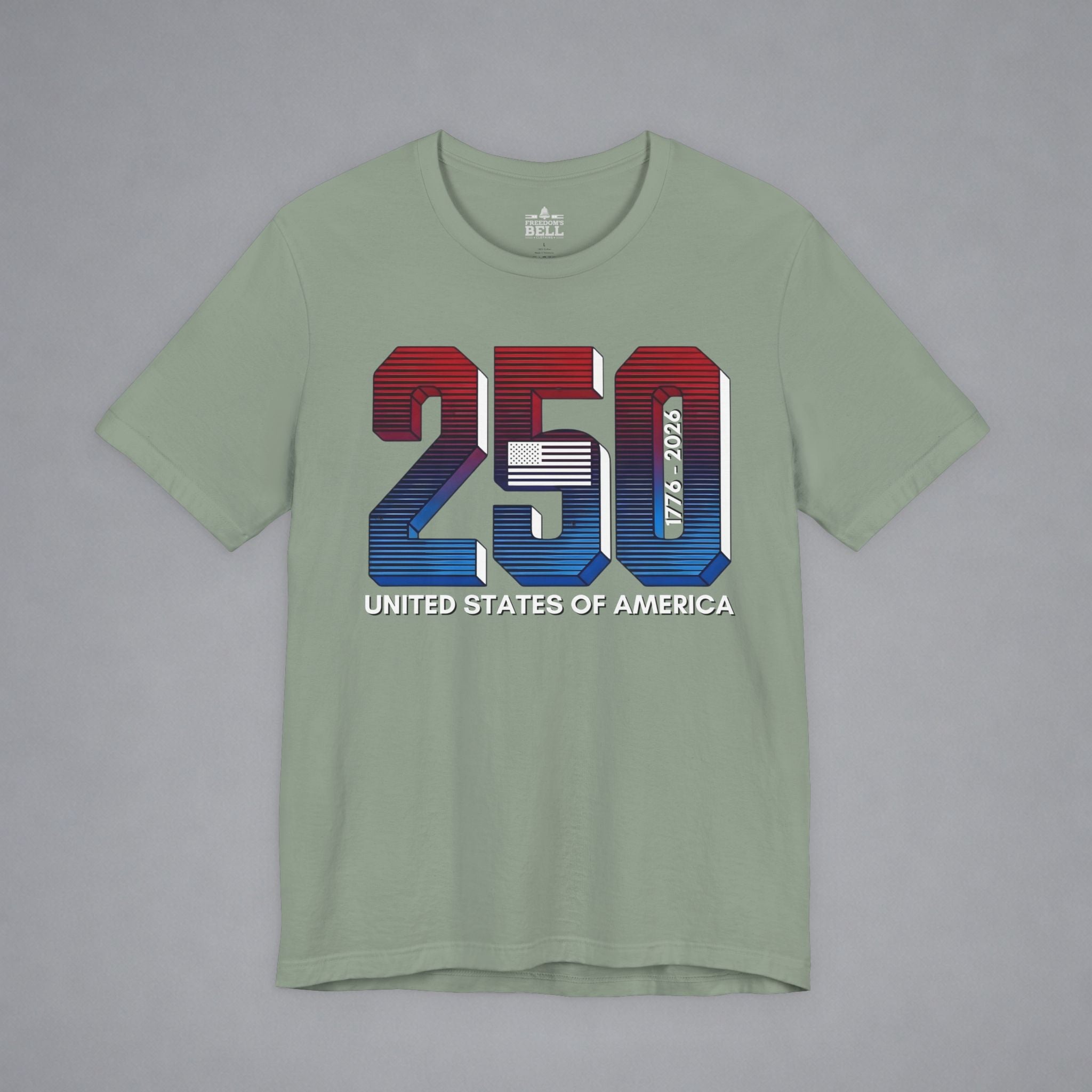 USA 250 — A Nation Built to Last T-Shirt