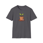 Smiling Plant in Pot T-Shirt