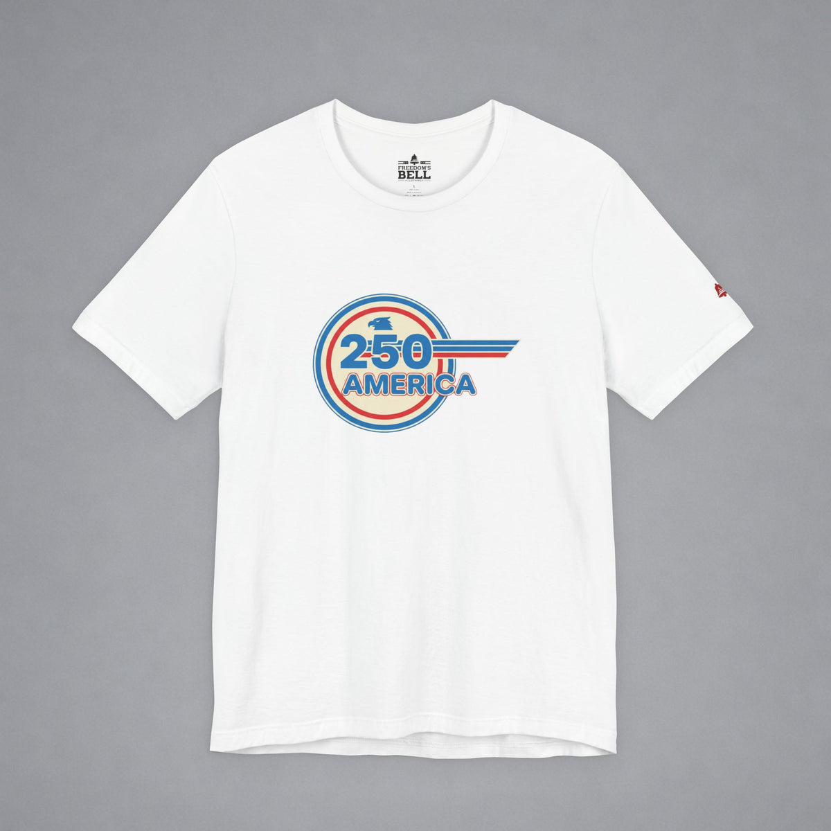 250 America Retro Lines Badge
