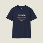 Freedom Over Feelings T-Shirt - Truth Over Emotion