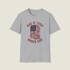 One Nation Under God - Distressed Flag Christian