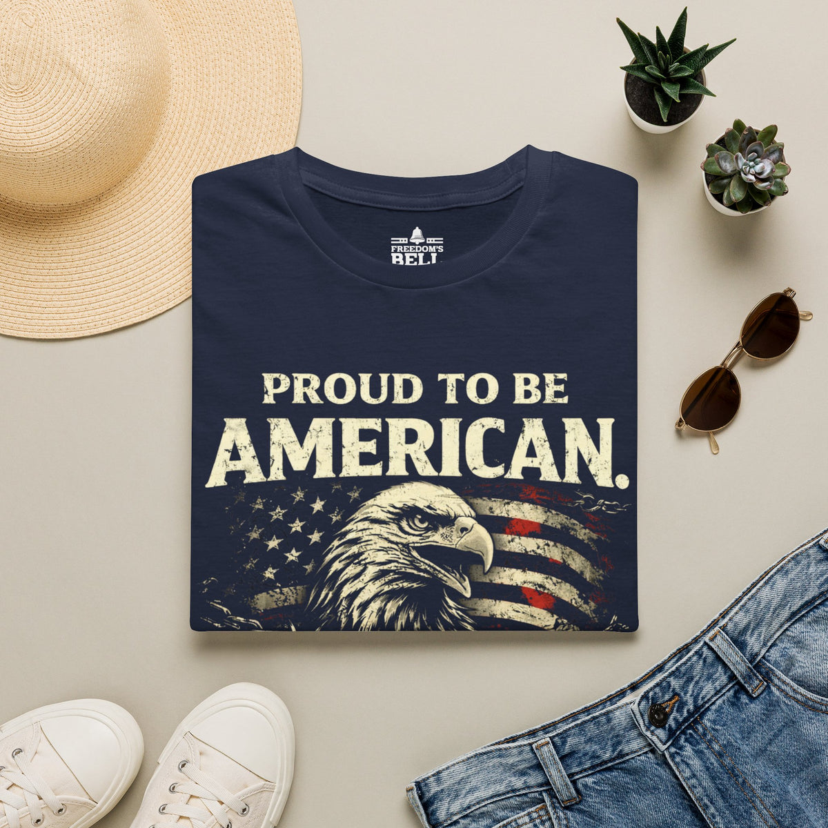 Proud American Not Sorry T-Shirt - Unapologetic Patriot