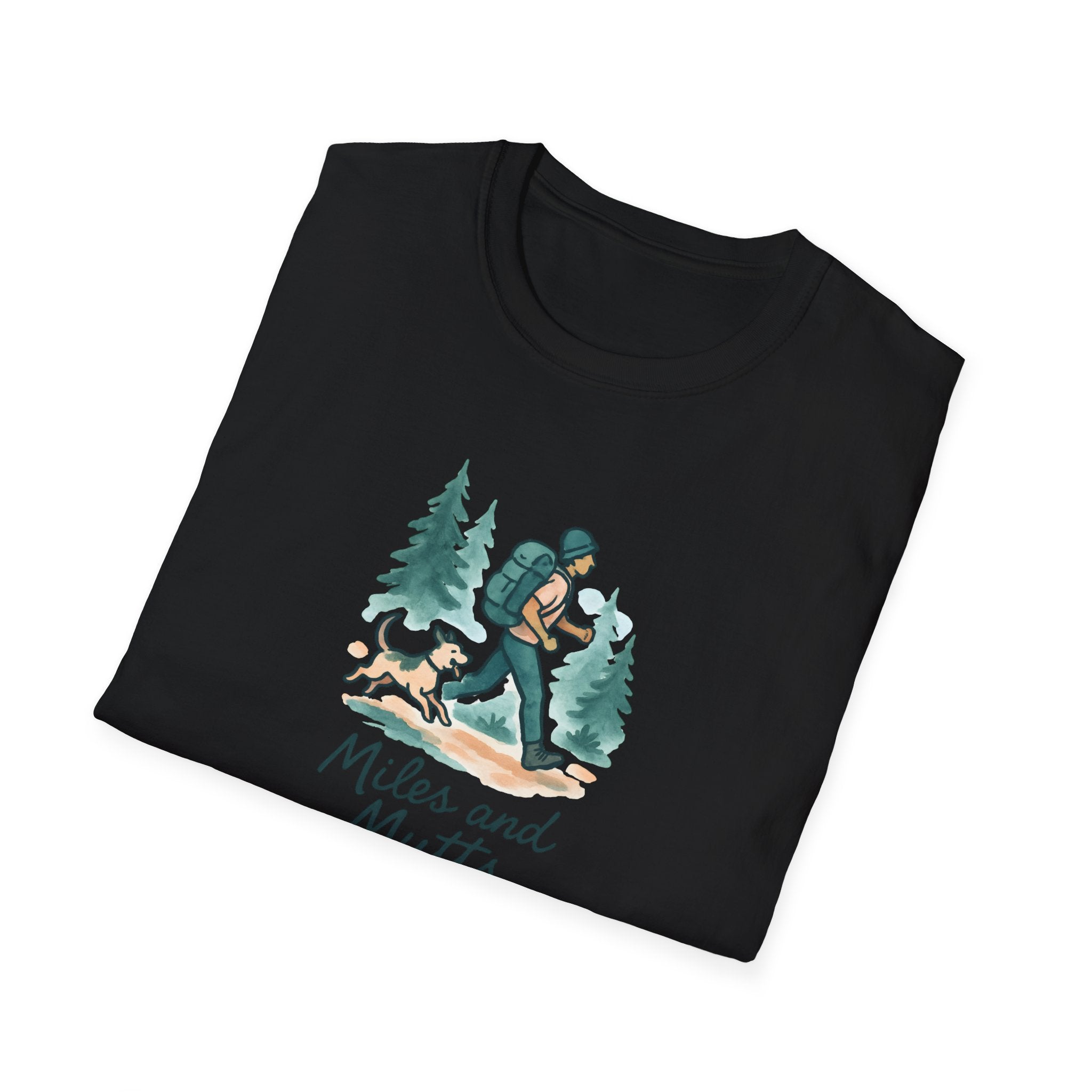 Hiker and Dog Trek T-Shirt