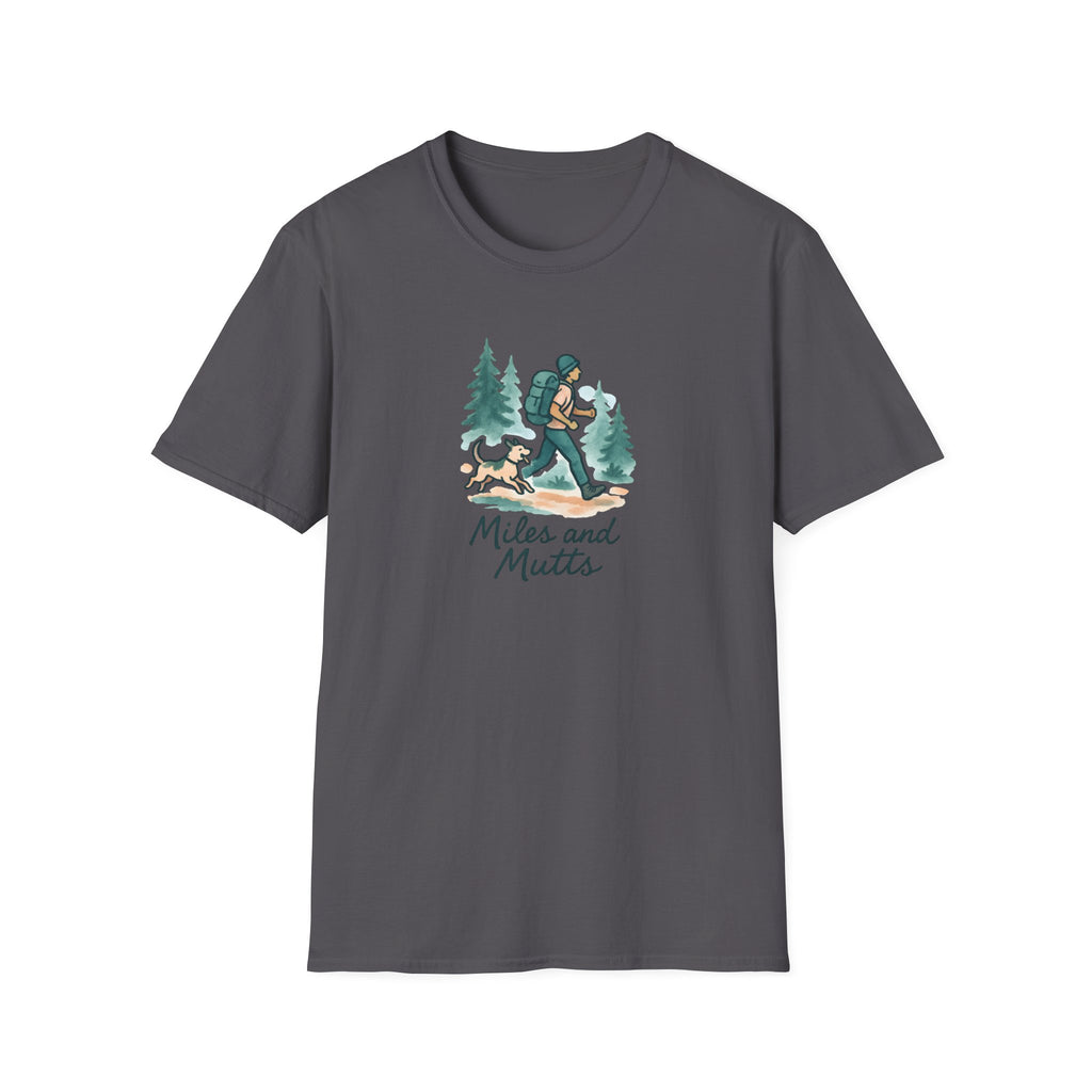 Hiker and Dog Trek T-Shirt