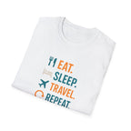 Eat Sleep Travel Repeat T-Shirt