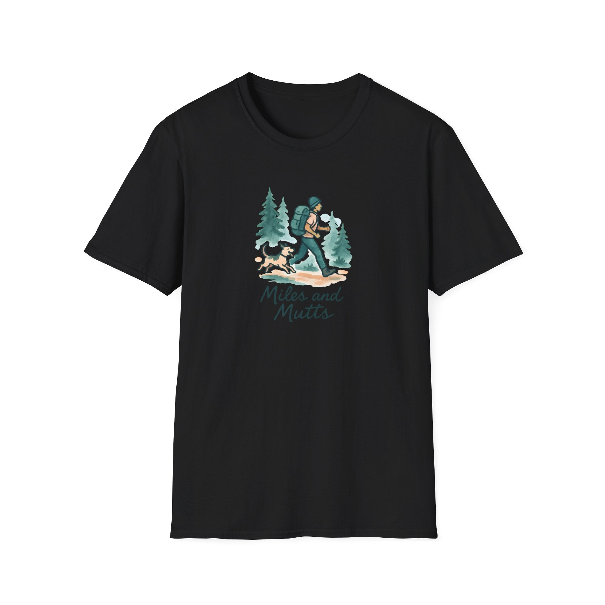 Hiker and Dog Trek T-Shirt