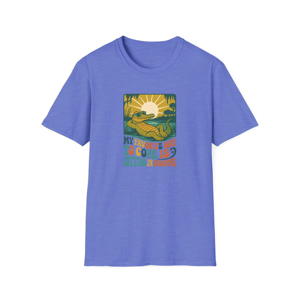 Alligator lounging in swamp T-Shirt