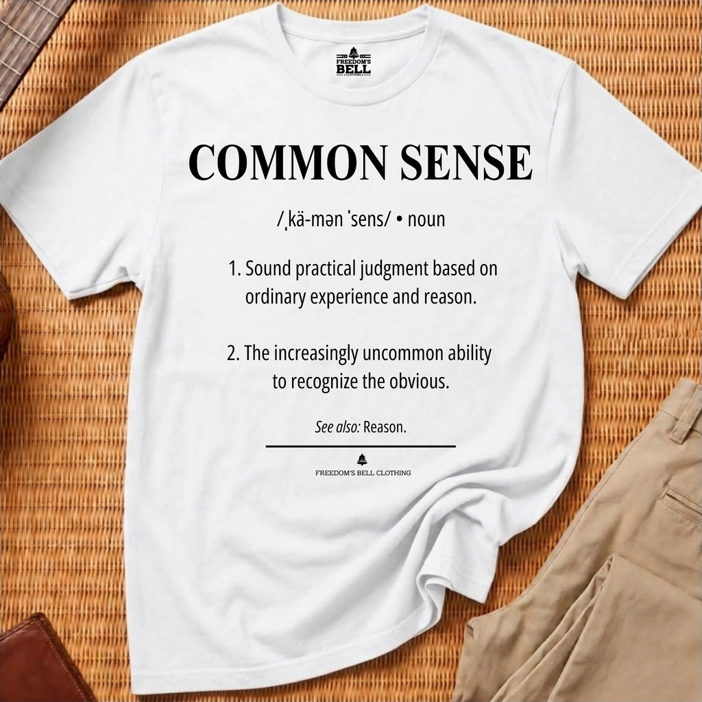 COMMON SENSE — DEFINED