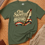 ONE SIGNATURE CAN CHANGE HISTORY
