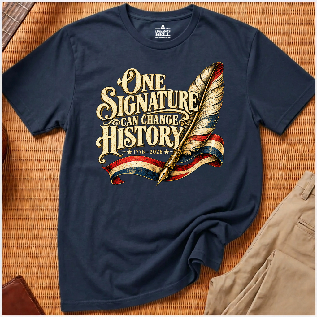 ONE SIGNATURE CAN CHANGE HISTORY
